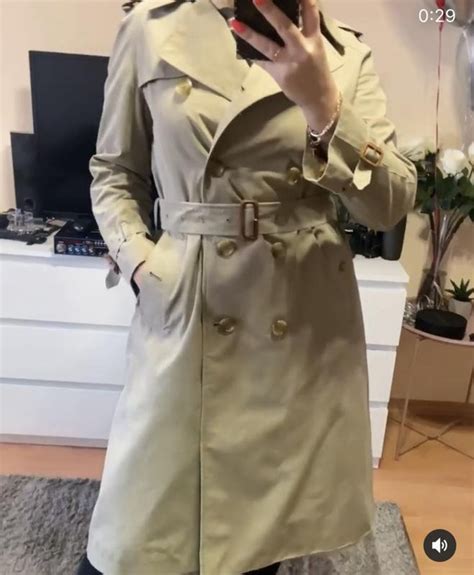 etsy burberry trench coat|Burberry trench coat size 10.